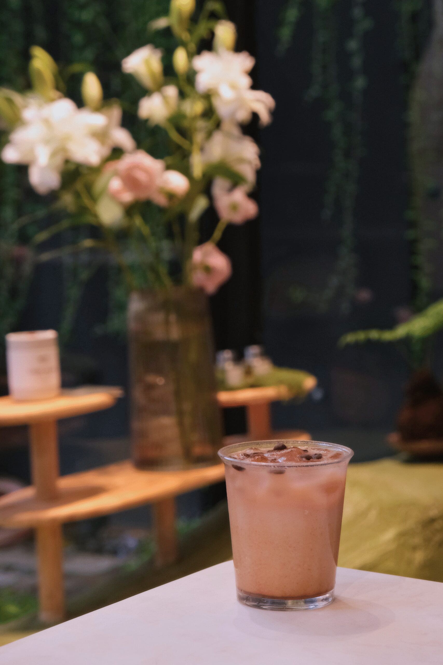 At the sawmill - Cafe caramel latte