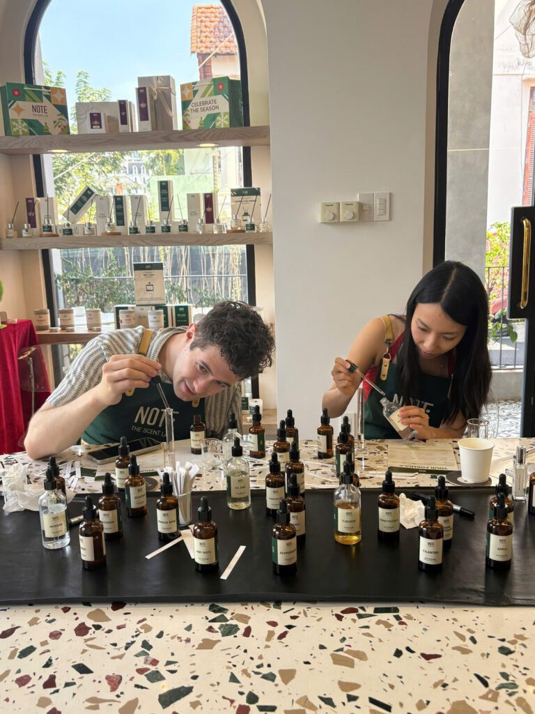 hcmc metro line 1 tourist guide ja — R Parfums Workshop, Thao Dien District 2, HCMC