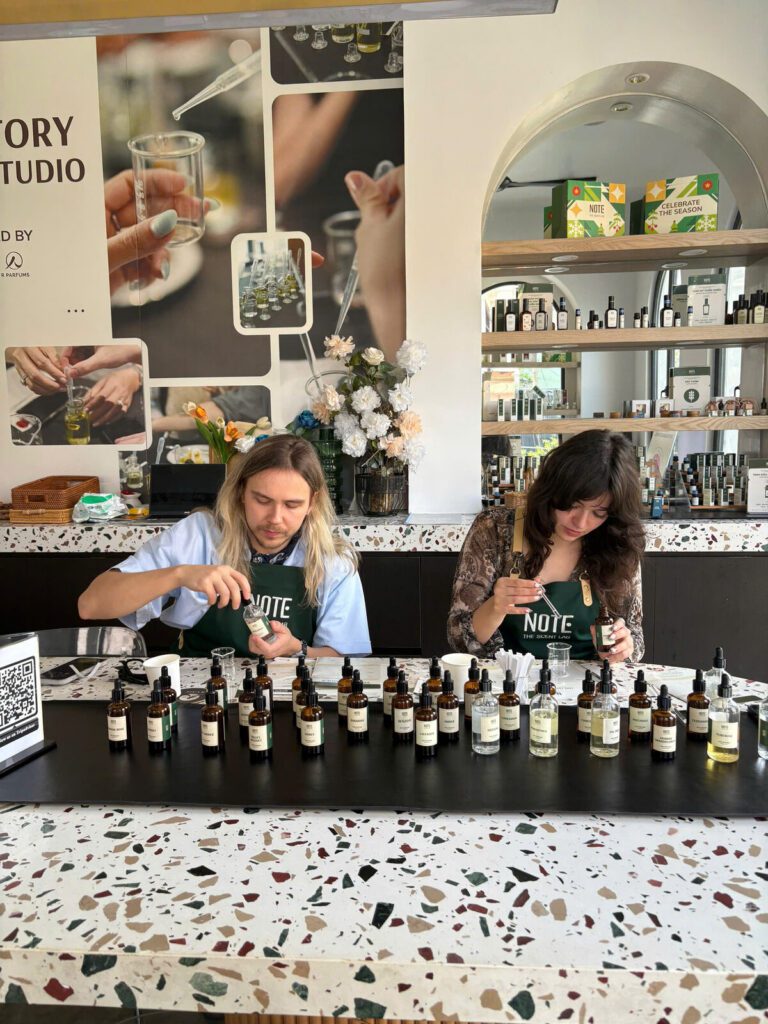 workshop nuoc hoa khong gian rieng tu — R Parfums & NOTE workshop Thao Dien